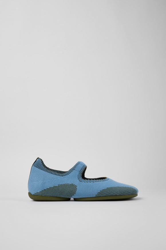 Camper Right - Merceditas de tela multicolor para mujer.