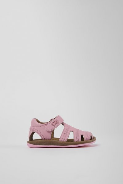 Camper Bicho - Sandalias rosas de piel