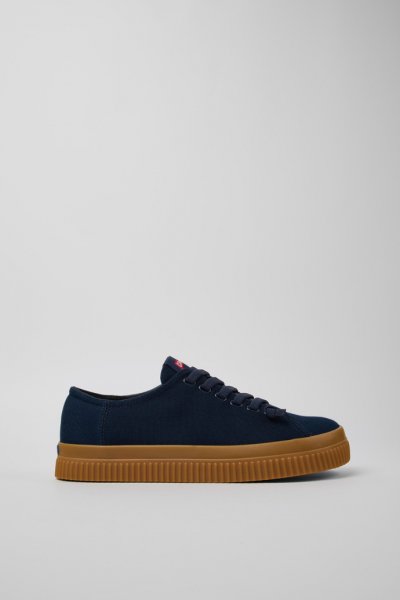 Camper Peu Roda - Zapatillas azules para hombre de TENCEL Lyocell.
