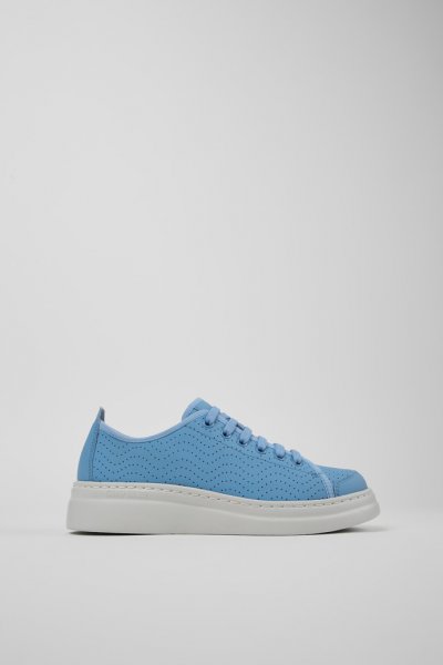 Camper Runner - Zapatillas azules de piel para mujer