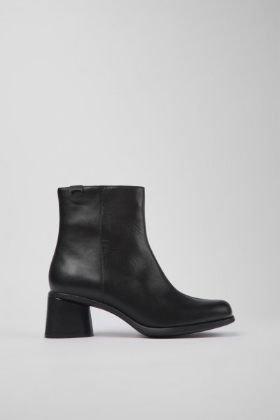 Camper Kiara - Botas de piel negra para mujer