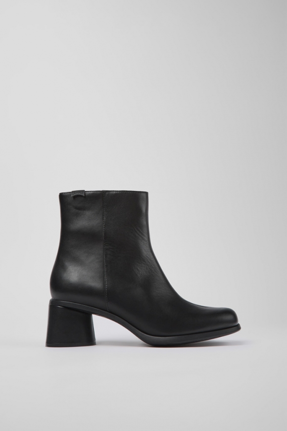 Camper Kiara - Botas de piel negra para mujer