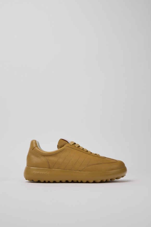 Camper Pelotas XLite - Zapatillas de piel marrón para mujer