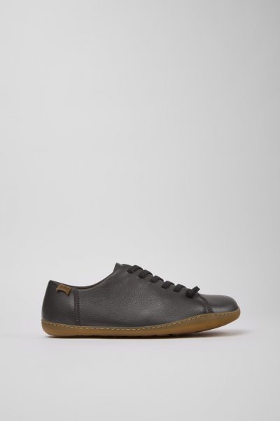 Camper Peu - Zapatos de piel grises para hombre.