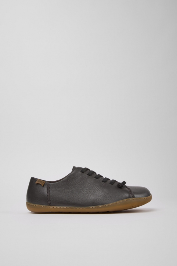 Camper Peu - Zapatos de piel grises para hombre.