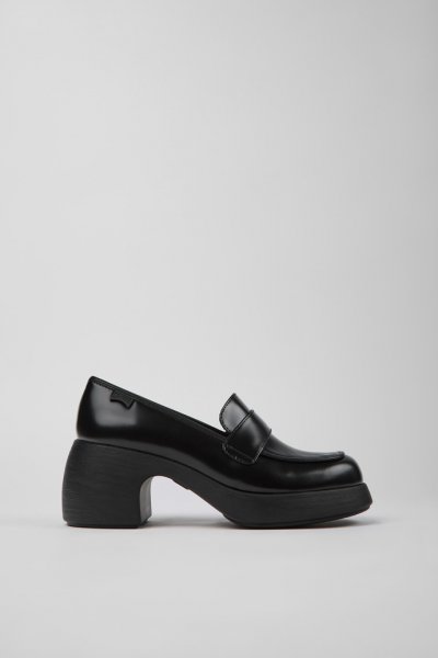 Camper Thelma - Zapato de piel negro para mujer