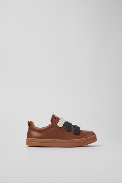 Camper Twins - Zapatillas multicolor de piel para niños