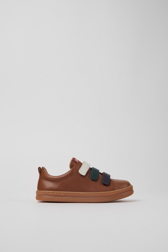 Camper Twins - Zapatillas multicolor de piel para niños