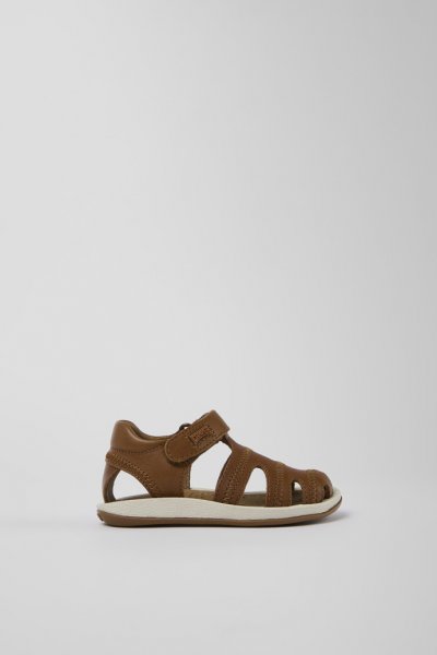 Camper Bicho - Sandalias marrones de piel