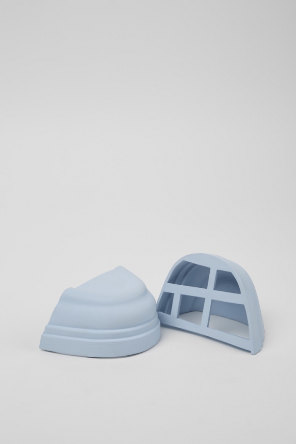 Camper Junction Toe Caps - Puntera de goma azul claro