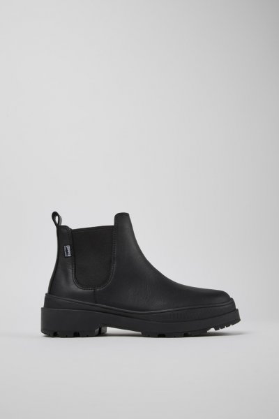 Camper Brutus Trek HYDROSHIELD MICHELIN - Botines negros de piel para mujer