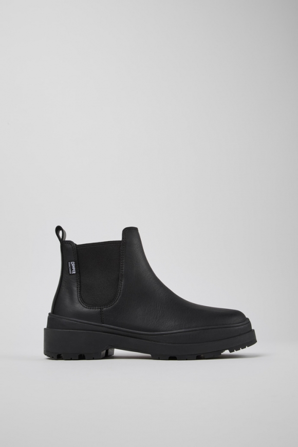 Camper Brutus Trek HYDROSHIELD MICHELIN - Botines negros de piel para mujer