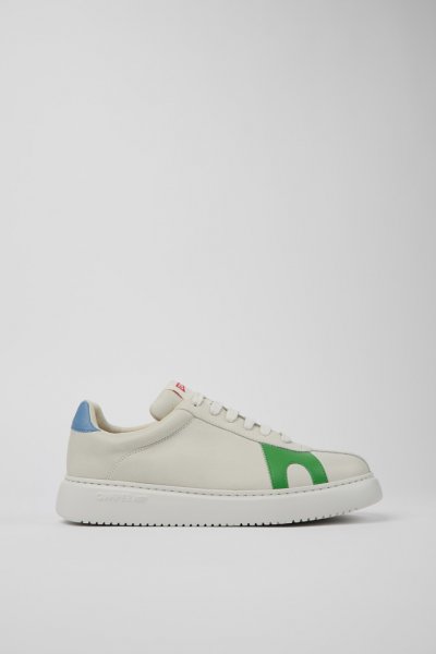 Camper Twins - Zapatillas de piel blancas para hombre