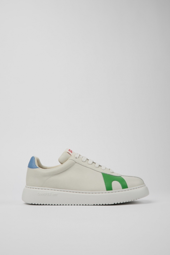 Camper Twins - Zapatillas de piel blancas para hombre