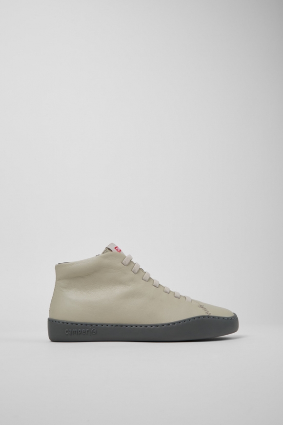 Camper Peu Touring - Botines de mujer en piel gris