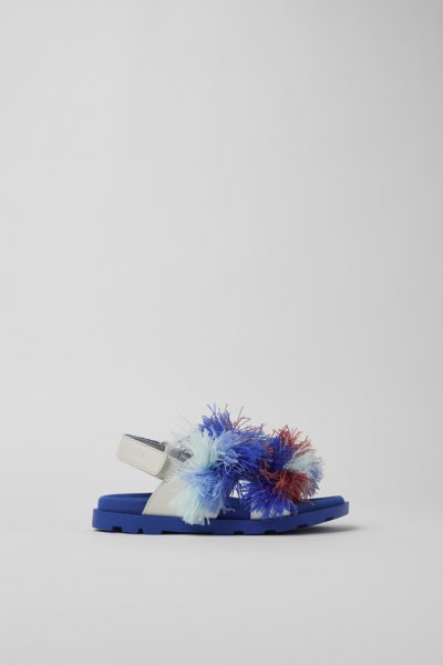 Camper Twins - Sandalias blancas de piel