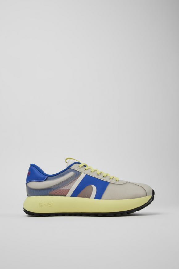 Camper Pelotas Athens - Zapatillas grises de tela para hombre