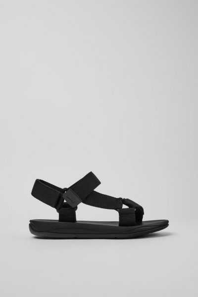 Camper Match - Sandalias negras para hombre