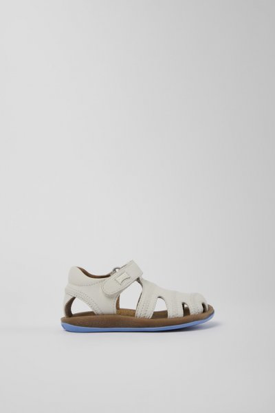 Camper Bicho - Sandalias blancas de piel