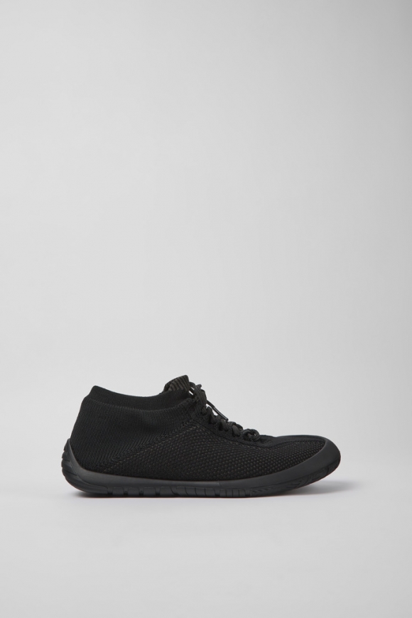 Camper Path - Zapatilla negra de tela para mujer