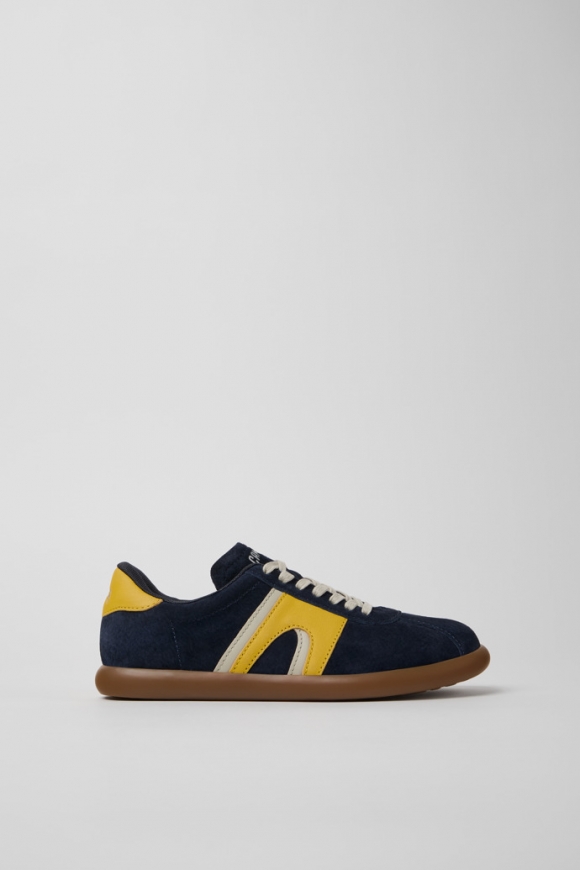 Camper Pelotas Soller - Zapatillas de piel multicolor para mujer.