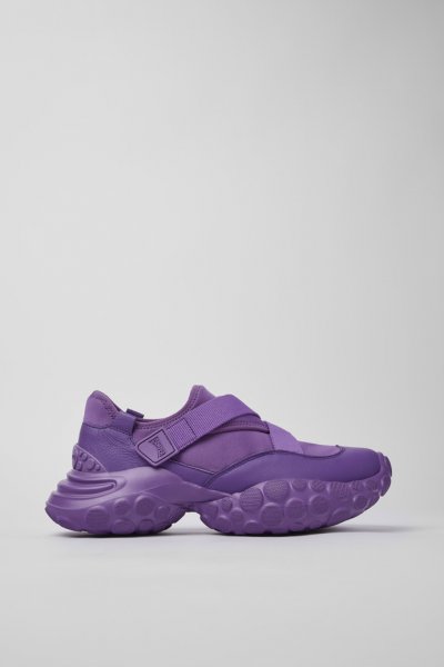 Camper Pelotas Mars - Zapatilla morada de textil/piel para hombre