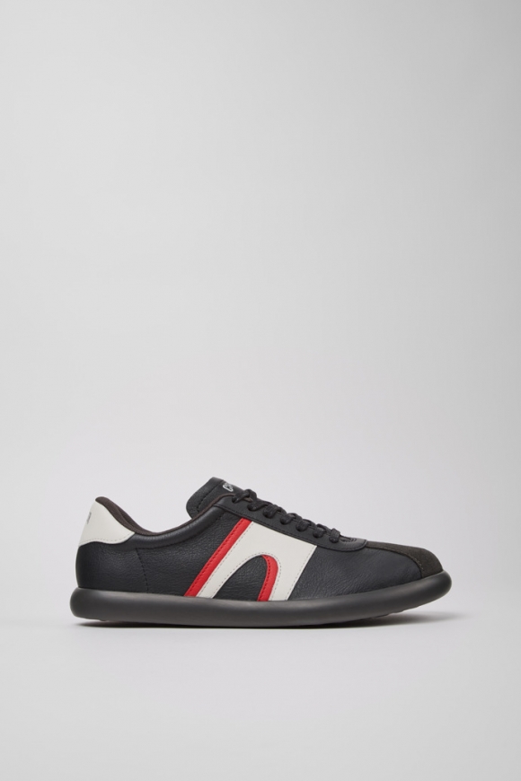 Camper Pelotas Soller - Zapatilla multicolor para hombre de piel y nobuk.