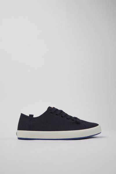 Camper Andratx - Zapatillas azules de tela para hombre.