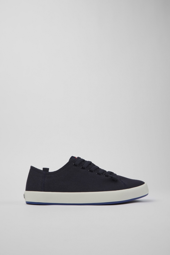 Camper Andratx - Zapatillas azules de tela para hombre.