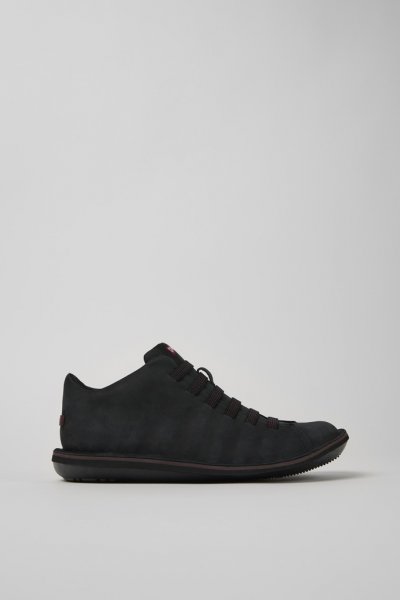 Camper Beetle - Zapatillas de piel negras