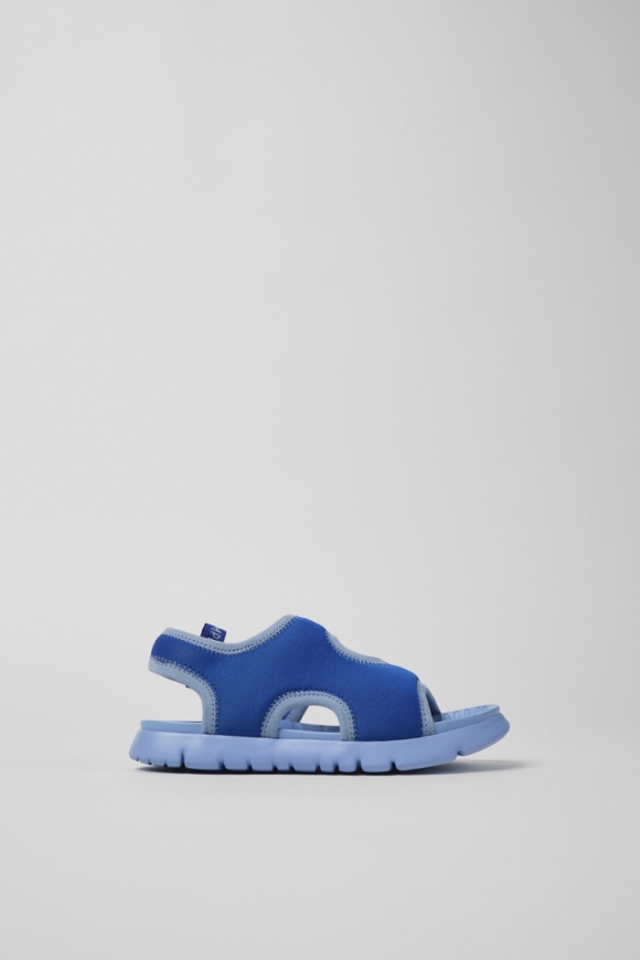 Camper Oruga - Sandalias de tela azul