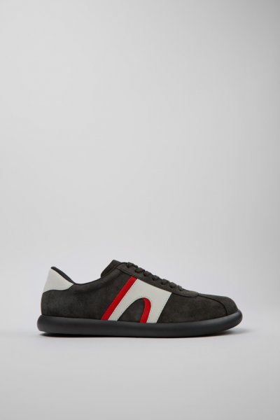 Camper Pelotas Soller - Zapatillas multicolor para hombre de nobuk y piel.