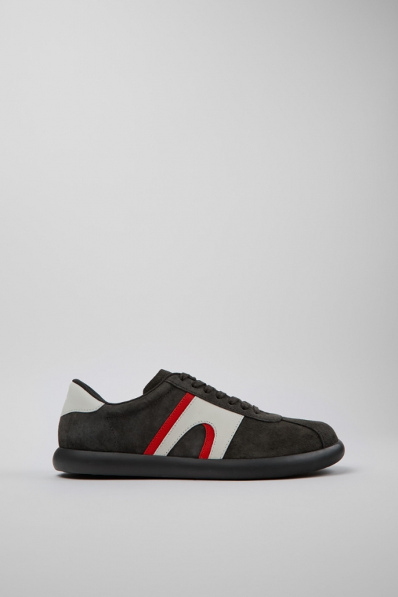 Camper Pelotas Soller - Zapatillas multicolor para hombre de nobuk y piel.