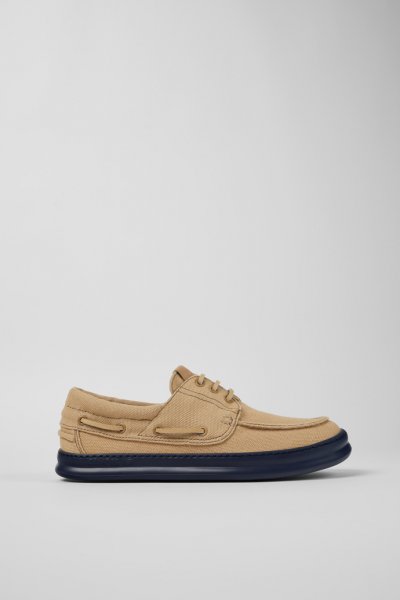 Camper Runner - Náutico beige de tela para hombre
