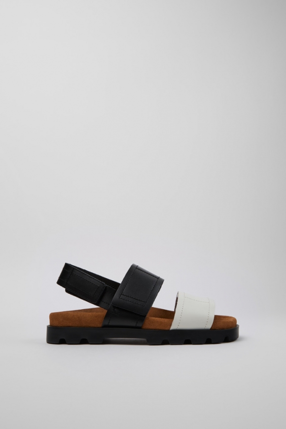 Camper Brutus Sandal - Sandalias de piel multicolor para mujer.