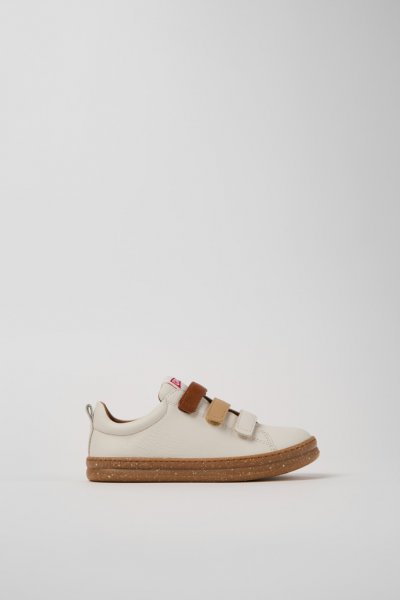 Camper Twins - Zapatillas de piel multicolor para niños.