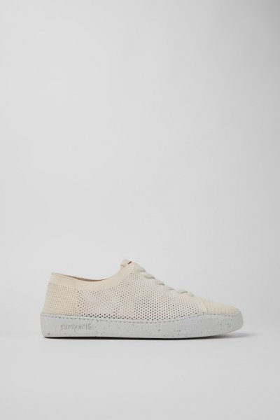 Camper Peu Touring - Zapatillas blancas para hombre fabricadas con PET reciclado
