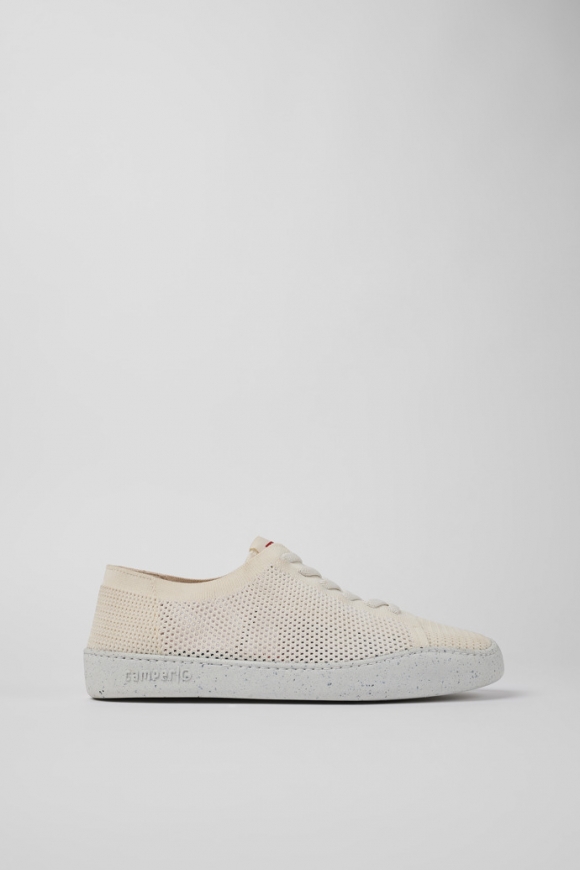 Camper Peu Touring - Zapatillas blancas para hombre fabricadas con PET reciclado