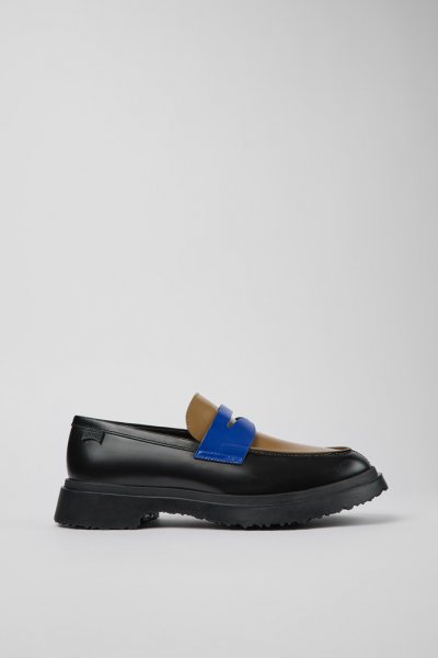 Camper Twins - Mocasines de piel multicolor para hombre