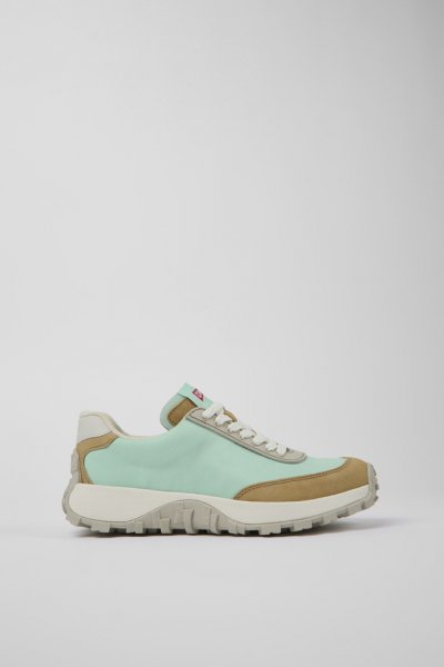 Camper Drift Trail VIBRAM - Zapatillas azules de tela/nobuk para mujer