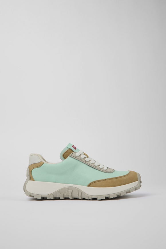 Camper Drift Trail VIBRAM - Zapatillas azules de tela/nobuk para mujer