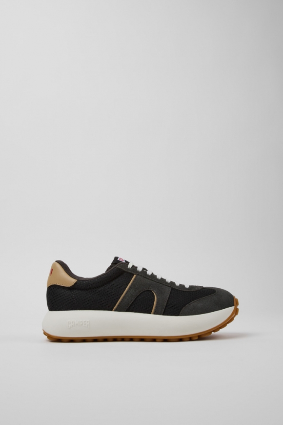 Camper Pelotas Athens - Zapatillas multicolor para mujer fabricadas con PET reciclado y piel nobuk.