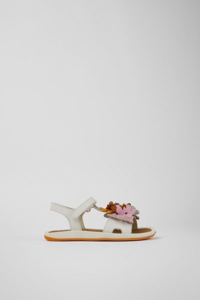 Camper Twins - Sandalias de piel multicolor
