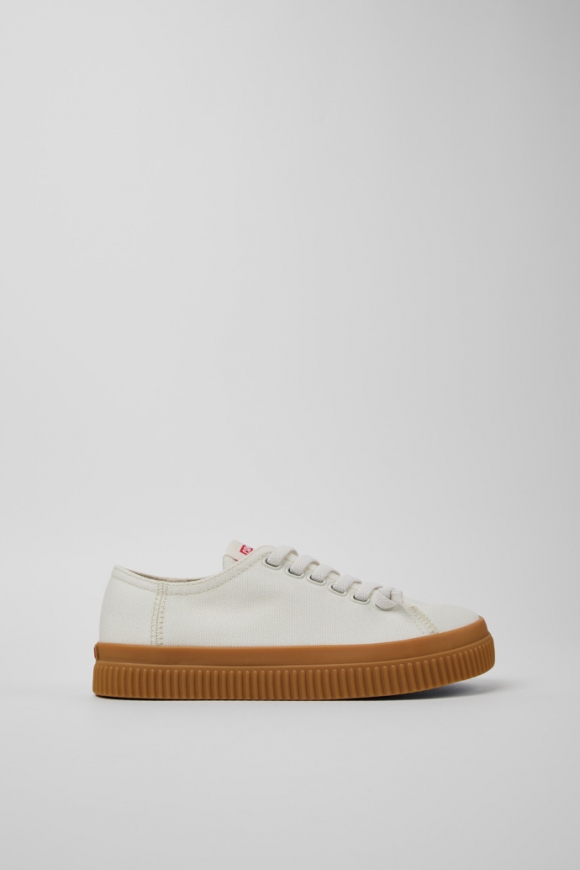 Camper Peu Roda - Zapatos blancos para mujer de TENCEL Lyocell.