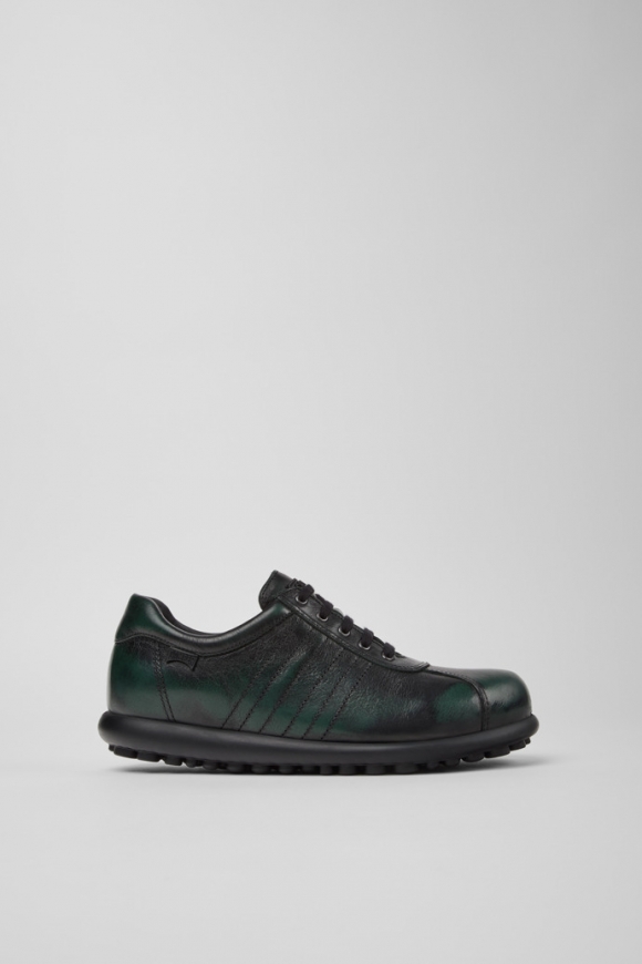 Camper Pelotas - Zapatillas de piel negras para mujer.