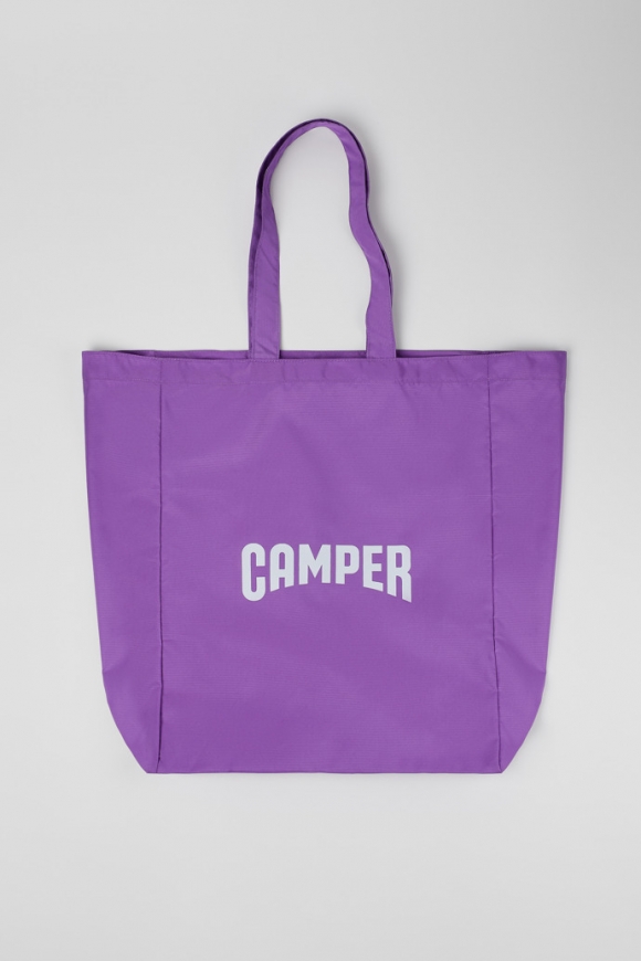 Camper Totes Purple Tote - Bolso de hombro unisex