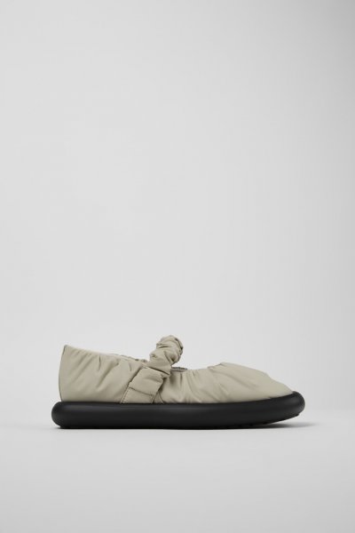 Camper Onda - Zapatos Mary Jane de tela gris para mujer