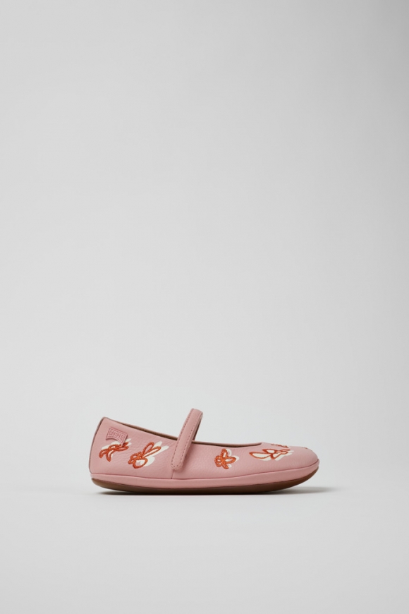 Camper Twins - Bailarinas de piel multicolor para niño.