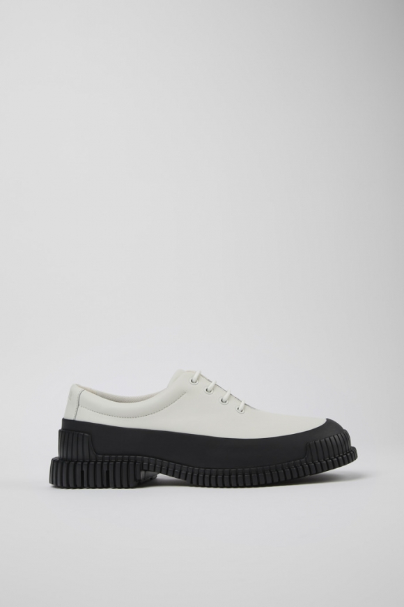 Camper Pix - Zapato de piel blanco para hombre