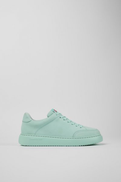 Camper Runner K21 - Zapatillas azules de nobuk para mujer